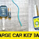 how to charge my car key battery